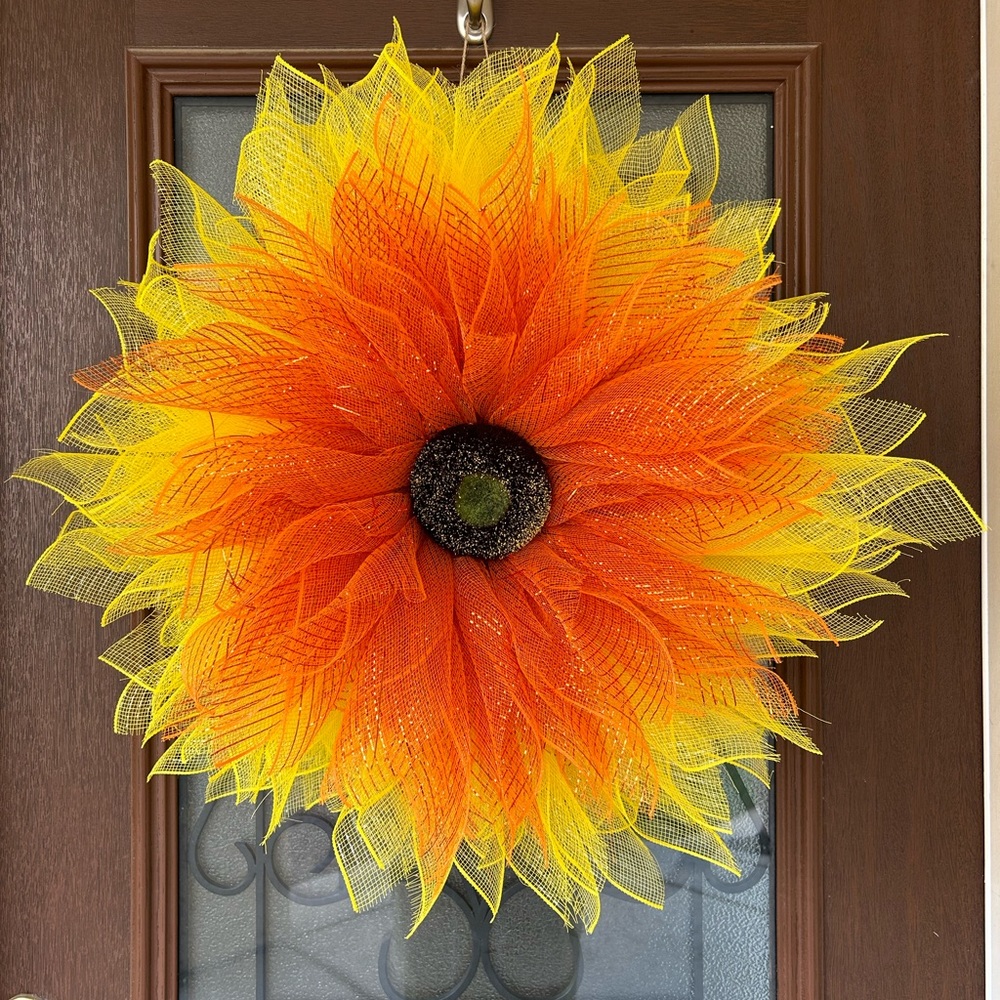 Sunflower Wreath